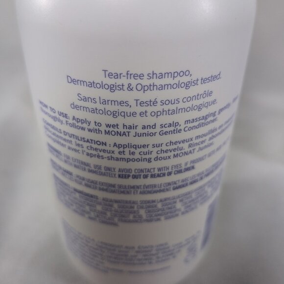 3 Lot MONAT Junior Line Gentle Shampoo +  Conditioner NEW 237 Ml 8 FL Oz Set New - Picture 5 of 6
